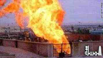 مجهولون يفجرون خط أنابيب في مصر ينقل الغاز الى اسرائيل والاردن