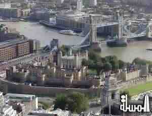 برج لندن اكثر معالم بريطانيا للجذب السياحى