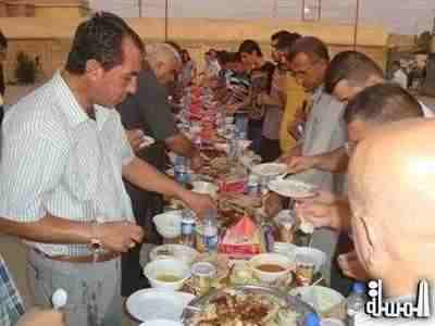 أعضاء أسرة حب مصر من المسيحيين يصومون تضامنا مع زملائهم المسلمين