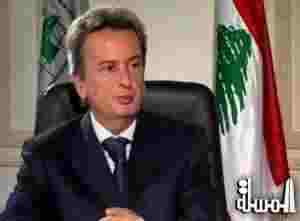 سلامة: الاضطرابات في سوريا تضر بالسياحة والتجارة في لبنان
