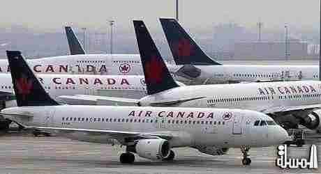 إضراب 3800 عامل بالخطوط الجوية الكندية عن العمل