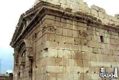 معبد الضمير الأثري أفضل بناء يعود للعصر الروماني في ريف دمشق