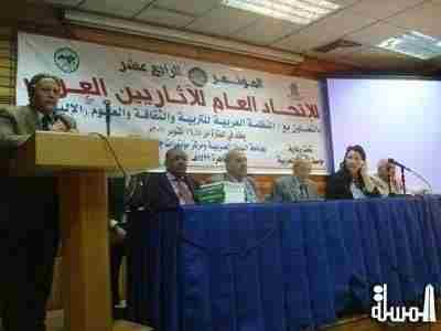 مؤتمر الاثريين العرب يوصى بإنشاء صندوق لدعم الآثار العربية