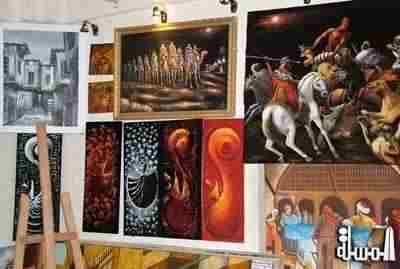 محلات بيع اللوحات الفنية بدمشق ... اللوحات القديمة الأكثر رواجاً عند السياح