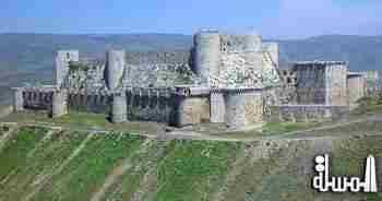 خطة لترميم بعض الاماكن فى قلعة الحصن بسوريا خلال العام الجارى