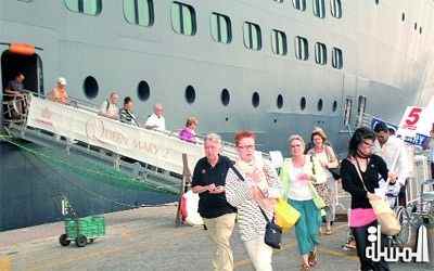 ميناء راشد يستقبل 4 سفن سياحية عملاقة خلال 24 ساعة
