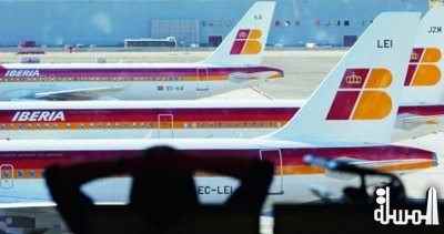 إلغاء 121 رحلة جوية لشركة الطيران الاسبانية 