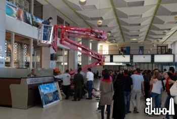 حملة سياحية ترويجية في مطار دمشق الدولي بسوريا