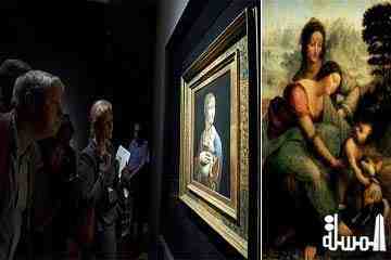 افتتاح معرض يحتضن اعمال الفنان الايطالى ليوناردو دافنشى فى لندن