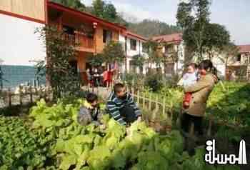 السياحة الريفية فى الصين توفر 15 مليون فرصة عمل للمزارعين