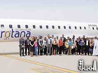 روتانا جت تطلق رحلات طيران منتظمة من مطار البطين إلى جزيرة صير بني ياس