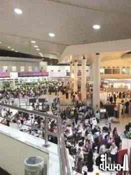 مطار الكويت الدولى يشهد كثافة للمغادرين بشكل غير مسبوق