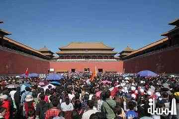 6.5 مليون شخص زار متحف القصر الامبراطورى الصينى خلال النصف الاول