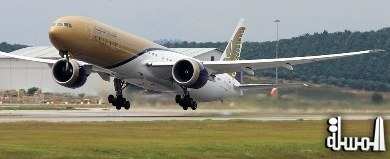 طيران الخليج توفر 25.5 مليون دينار عام 2011 بسبب إعادة هيكلة الشركة