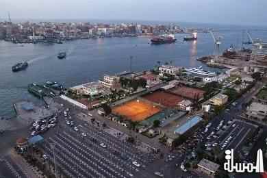 ميناء بورسعيد يستقبل الباخرة 