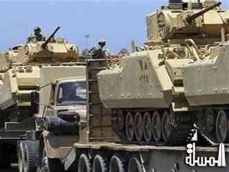 الجيش المصرى يستعد لنشردبابات وطائرات حربية فى سيناء لملاحقة المتشددين