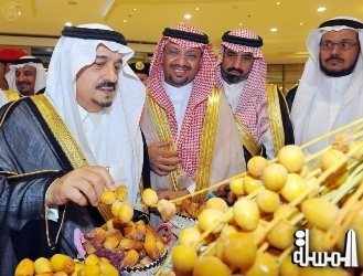 افتتاح أكبر مهرجان للتمور في العالم بالسعودية