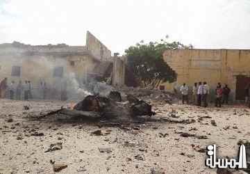 قصف مطار كسمايو بالصومال