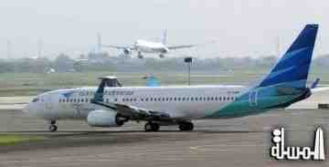 هبوط طائرة أندونيسية بمطار خطأ