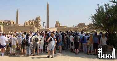 8.3 مليون سائح زاروا مصر منذ بداية العام