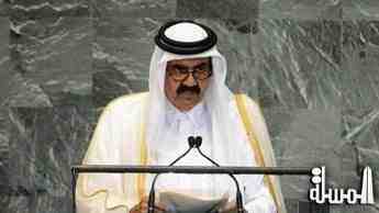 أمير قطر في زيارة تاريخية إلى غزة تستمر ساعات وحماس تعتبرها 