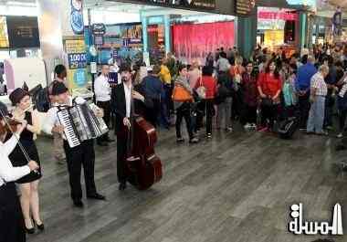 مطارات تركيا تقيم حفلات موسيقية بمناسبة العيد