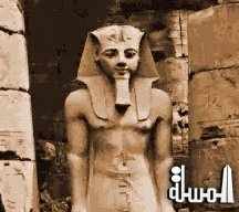 اكتشاف تمثال لرمسيس الثاني فى محافظة الشرقية بمصر