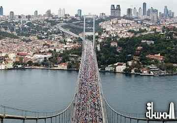 إنطلاق فعاليات ماراثون أوراسيا في إسطنبول