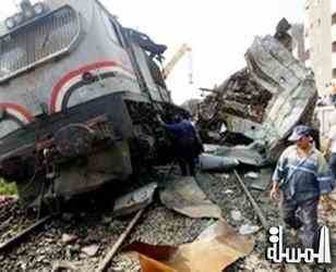مصرع 40 طفلا على الاقل فى حادث تصادم قطار وحافلة مدرسية باسيوط