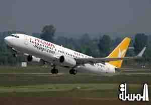 طائرة تركية تهبط بعد اقلاعها من مطار بيروت بسبب نسيان قطعة في اطاراتها