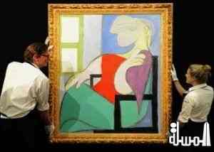 بيع لوحة للفنان بابلو بيكاسو مزاد بلندن مقابل 45 مليون دولار