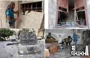 عبدالكريم  :  المتاحف والآثار السورية تتعرض للنهب والسرقة