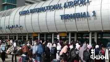 مطار القاهرة يعانى حالة من الارتباك بسبب أزمة الكهرباء