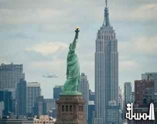 نيويورك تحتفل بأول برج فى الغرب بطول 387 متر
