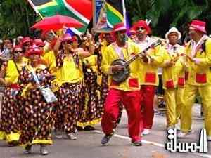 Seychelles : Carnaval International de Victoria on French TV yesterday