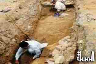 ضبط عصابة تنقب عن الآثار بالجيزة والعثور علي مقبرة أثرية ترجع لعصر الدولة الفرعونية الوسطى