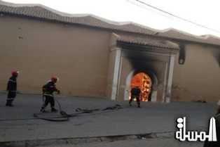 حريق بالجامع الكبير التاريخي جنوب المغرب
