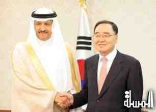 الامير سلطان بن سلمان يبحث التعاون المشترك مع رئيس وزراء كوريا الجنوبية