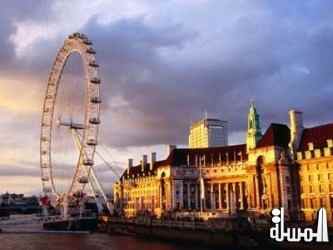 لندن تحظى بنصف سياح بريطانيا العام الماضى