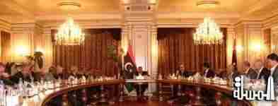 زيدان يؤكد على جهود الحكومة المؤقتة فى تعزيز استقرار أمن ليبيا