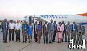 Proflight Zambia celebrates first international flight