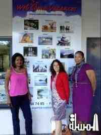 Seychelles Tourism Board s marketing executives on sales call on Reunion Island
