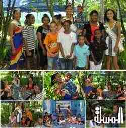 Miss Seychelles Agnes Gerry in first charity function