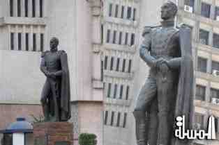 لجنة بمحافظة القاهرة لاعادة ترميم تمثال سيمون بوليفار بالتعاون مع فنزويلا