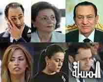 النيابة تكشف لمحكمة الجنايات: ثروة مبارك وأسرته 9 مليارات جنيه