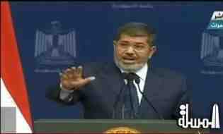 مختطفات من كلمة مرسى بقاعة المؤتمرات اليوم