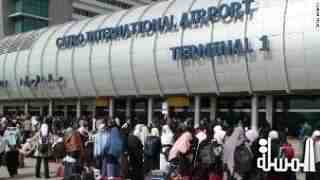 مطار القاهرة يشهد حالة من الزحام فى الرحلات المغادرة اليوم