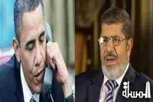 السفارة الأمريكية تنشر ملخصا لمكالمة أوباما مع مرسي