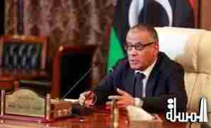 زيدان يؤكد فى مؤتمر صحفى حرص الحكومة على أمن المواطن الليبى