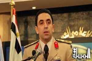 القوات المسلحة تؤكد عدم ترشيح السيسي لرئاسة مصر